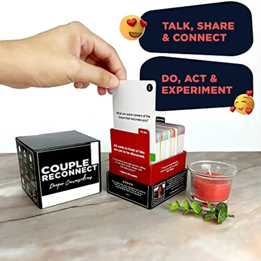 Pleasure Couple Reconnect Card Game: The Date Night Revolution