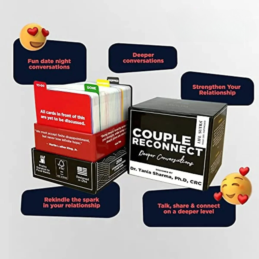 Pleasure Couple Reconnect Card Game: The Date Night Revolution