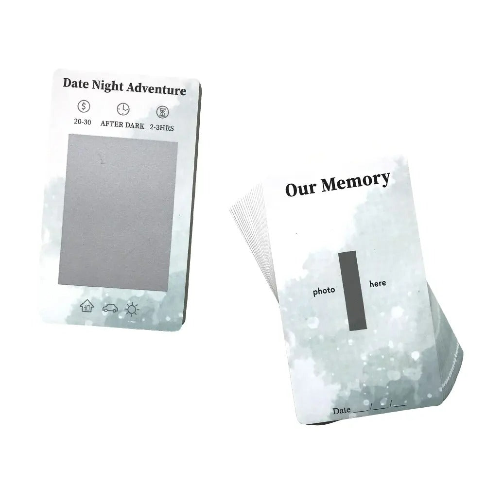 Date Night Adventure - Scratch Off Cards Game, Romantic Couples Gift