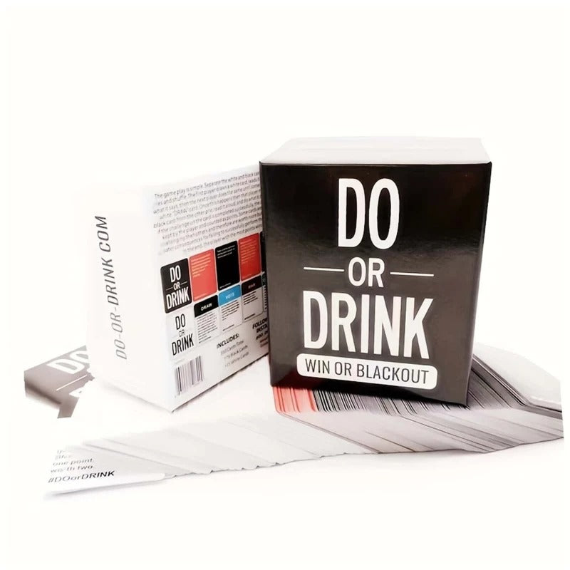 Do Or Drink: The Hilarious Party Card Game - Truth or Dare with a Twist!