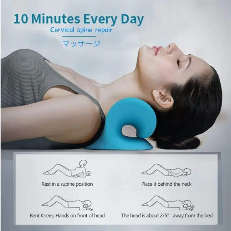 Neck & Shoulder Relaxer – Cervical Traction Device