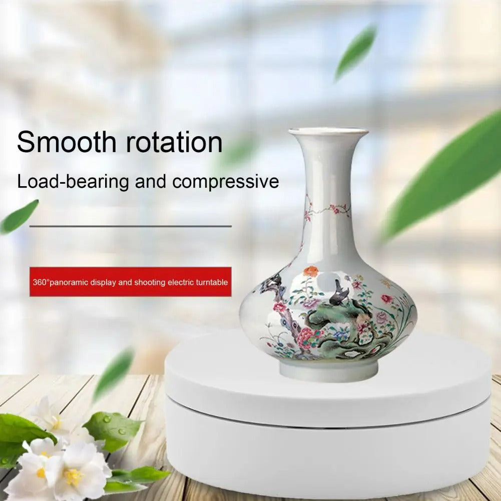 USB-Powered Rotating Display Stand