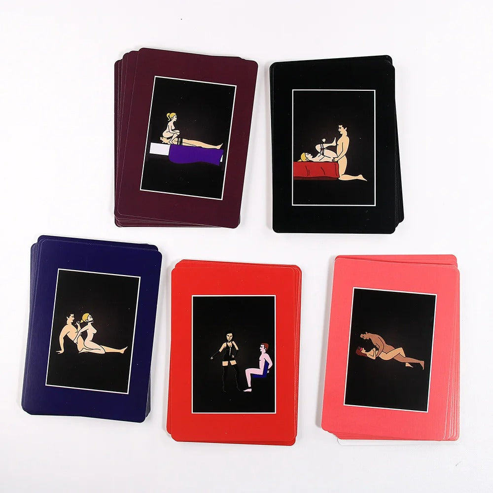 Pleasure 50 Positions of Bondage: Playfully Kinky Intimacy Position Card Game