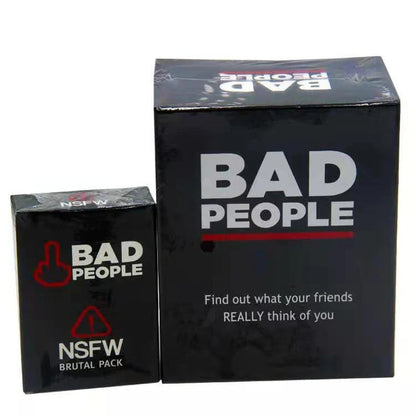 BAD PEOPLE: The Hilarious Party Game About Guessing Who's Bad