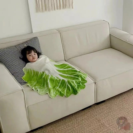 Cabbage Blanket – Cozy, Whimsical, and Incredibly Soft