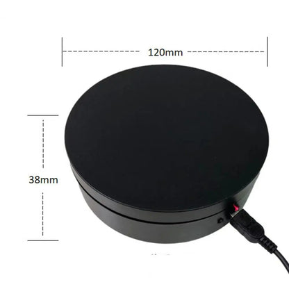 USB-Powered Rotating Display Stand